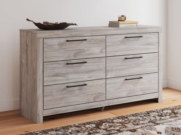 Broachmyn - Six Drawer Dresser #lightgray #dressers