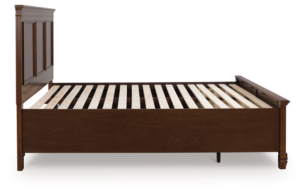 Danabrin - Panel Bed #king #2drawers