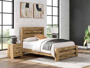 Maystonna - Panel Bed #queen