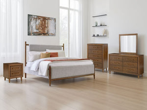 Lyncott - Upholstered Bed #queen