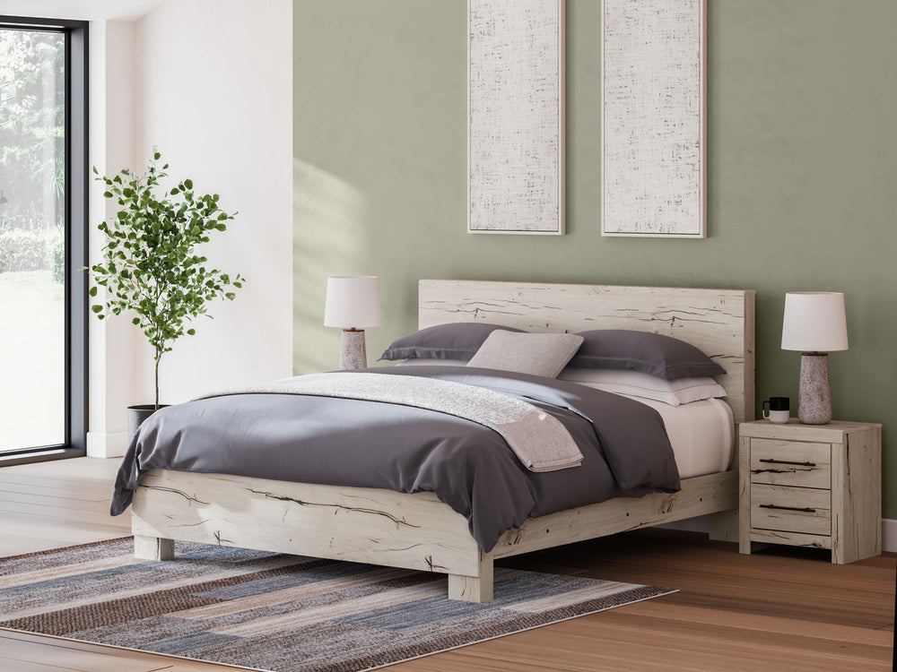 Lawroy - Panel Bed #king