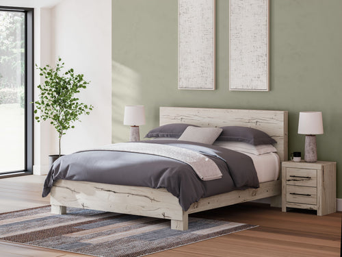 Lawroy - Panel Bed #king