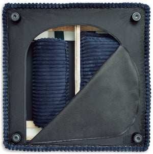 Bales - 7 Piece Sectional #blue