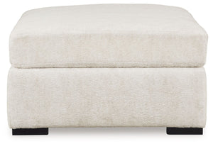 Chessington - Oversized Accent Ottoman - Ivory