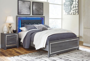 Lodanna - Panel Bed #queen #none