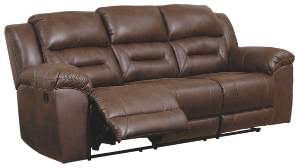 Stoneland - Reclining Sofa #darkbrown