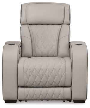 Boyington - Power Recliner/Adj Headrest #gray