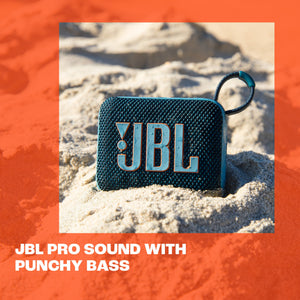 JBL - Go 4 Portable Bluetooth Speaker - 2024 - Black