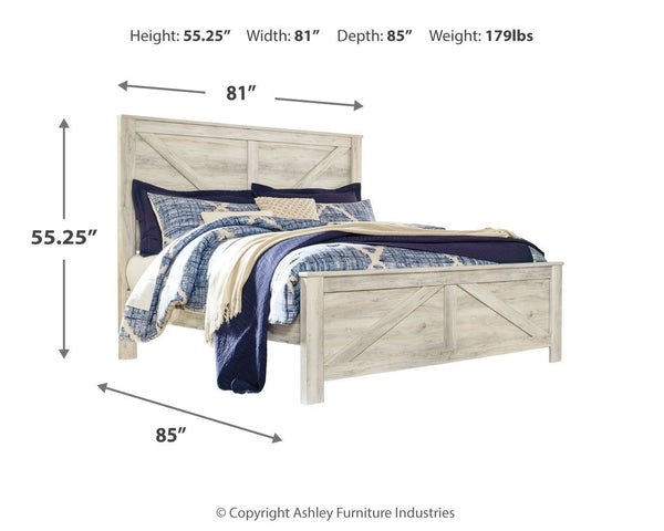 Bellaby - Crossbuck Panel Bed #king
