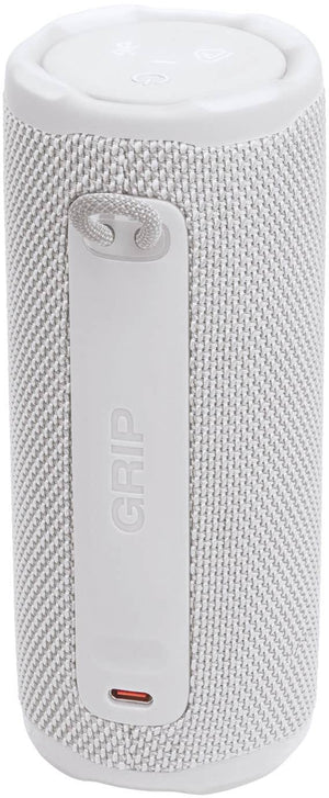 JBL - Grip Portable Wireless Speaker with Built-In Light - 2025 - White