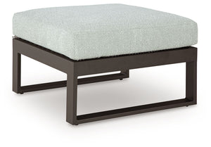 Beachloft - Otomana con cojín - Negro / Gris