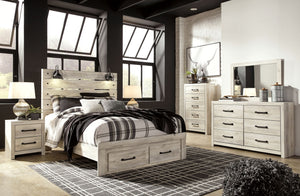 Cambeck - Bedroom Set #queen #2storagedrawers