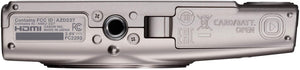 Canon - PowerShot ELPH 360 HS A Full HD Video 20.2-Megapixel Digital Camera - Silver