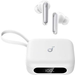Soundcore - by Anker P41i Bluetooth Wireless In Ear Earbuds with Portable USB-C 3,000mAh Phone Charger - White