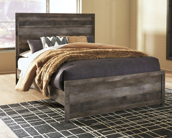 Wynnlow - Panel Bed #queen