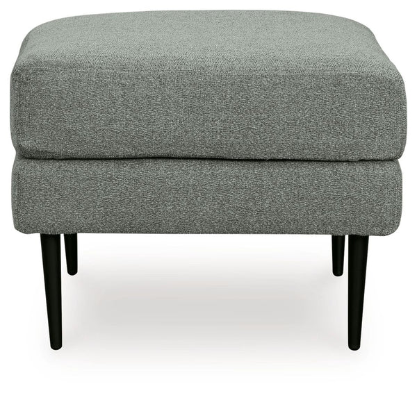 Hazela - Ottoman - Charcoal