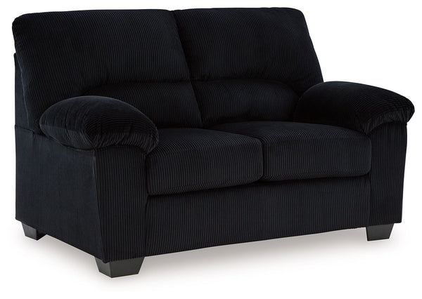 SimpleJoy - Loveseat #black