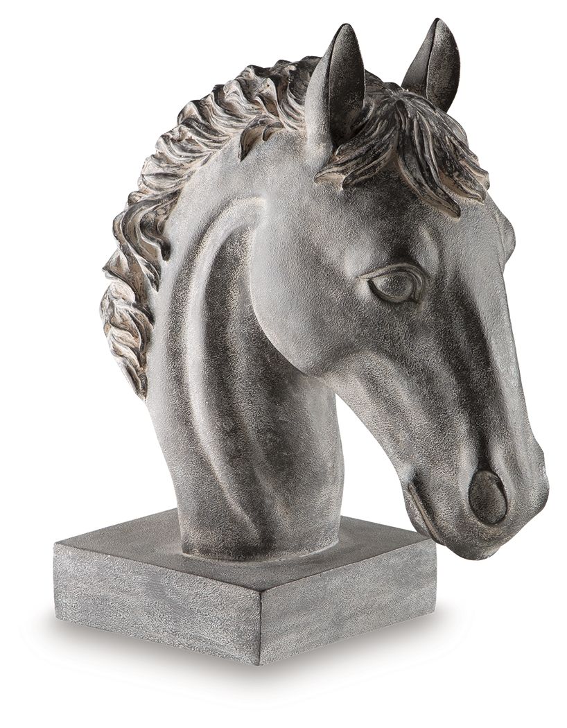 Carnlow - Sculpture - Antique Black