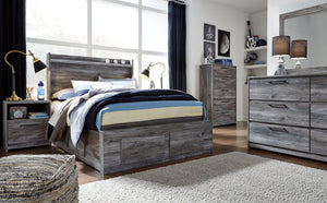 Baystorm - Panel Bedroom Set - Gray #4pc.bed,dresser,mirror,chest|6pc.bed,dresser,mirror,chest,2nightstands|3pc.bed,dresser,mirror|5pc.bed,dresser,mirror,2nightstands #full #4drawers