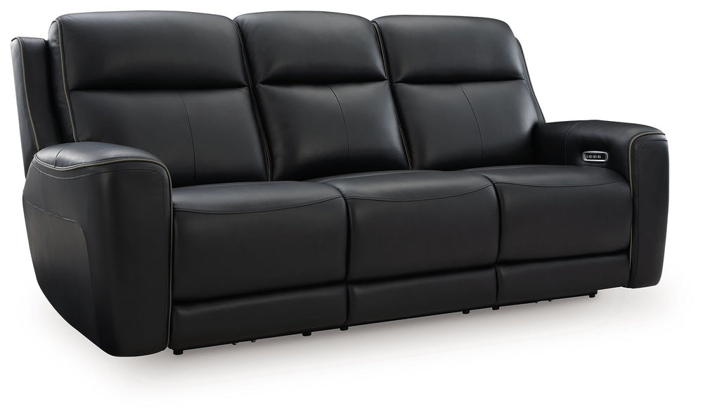 5Z-Comfort - Relaxation - Power Reclining Sofa With Adj Headrest #gray