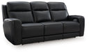 5Z-Comfort - Relaxation - Power Reclining Sofa With Adj Headrest #black