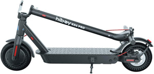 HiBoy - KS4 Pro Foldable Electric Scooter w/ 25 mi Max Operating Range & 19 mph Max Speed - Black