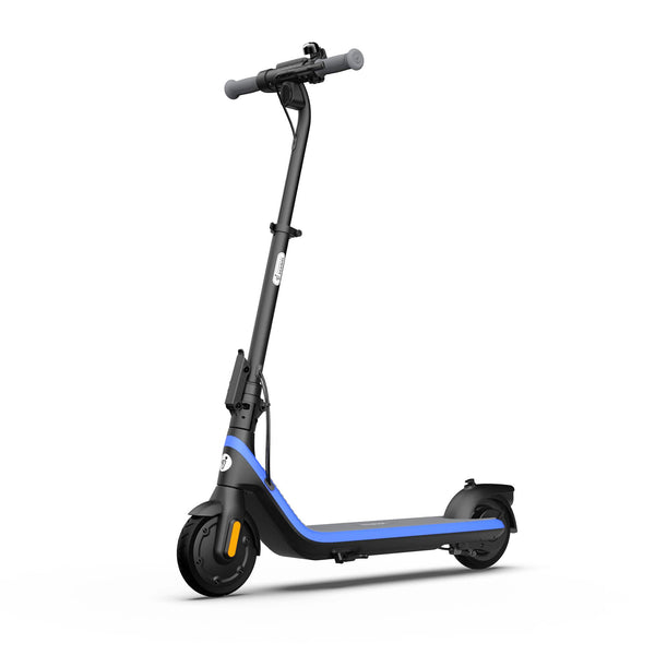 Segway - C2 Pro Electric Scooter for Kids - High-Safety Scooter, 7.5 Mile Range, 12.4 MPH Max Speed & Adjustable Height - Blue