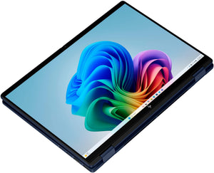 HP - OmniBook X Flip 2-in-1 - Copilot+ PC - 14" 2K Touch-Screen Laptop - Intel Core Ultra 5 226V - 16GB Memory - 512GB SSD - Atmospheric Blue