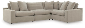 Maxton Heights - Sectional #gray #4pc.sectional