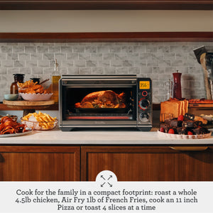 Breville - the Smart Oven Air Fryer Compact - Brushed Stainless Steel