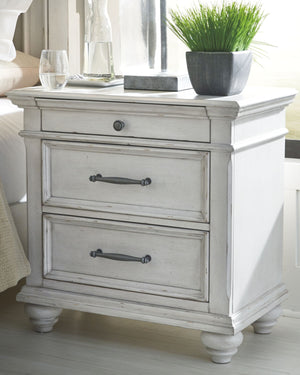 Kanwyn - Panel Bedroom Set #5pc.bed,dresser,mirror,2nightstands #king #none