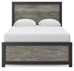 Broachmyn - Panel Bed #black #full