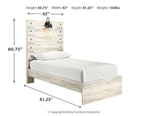 Cambeck - Panel Bed #twin #none