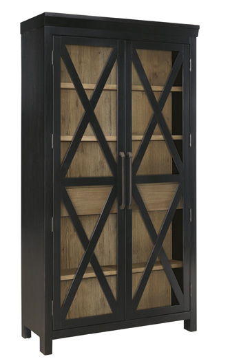 Ridgester - Vitrina - Marrón Claro / Negro