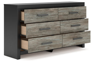 Broachmyn - Six Drawer Dresser #black #dressers