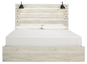 Cambeck - Panel Bed #king #4drawers