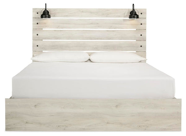 Cambeck - Panel Bed #king #4drawers