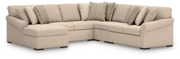 LadyMae - 5 Piece Sectional #5pc.leftarmfacingcornerchaisesectional