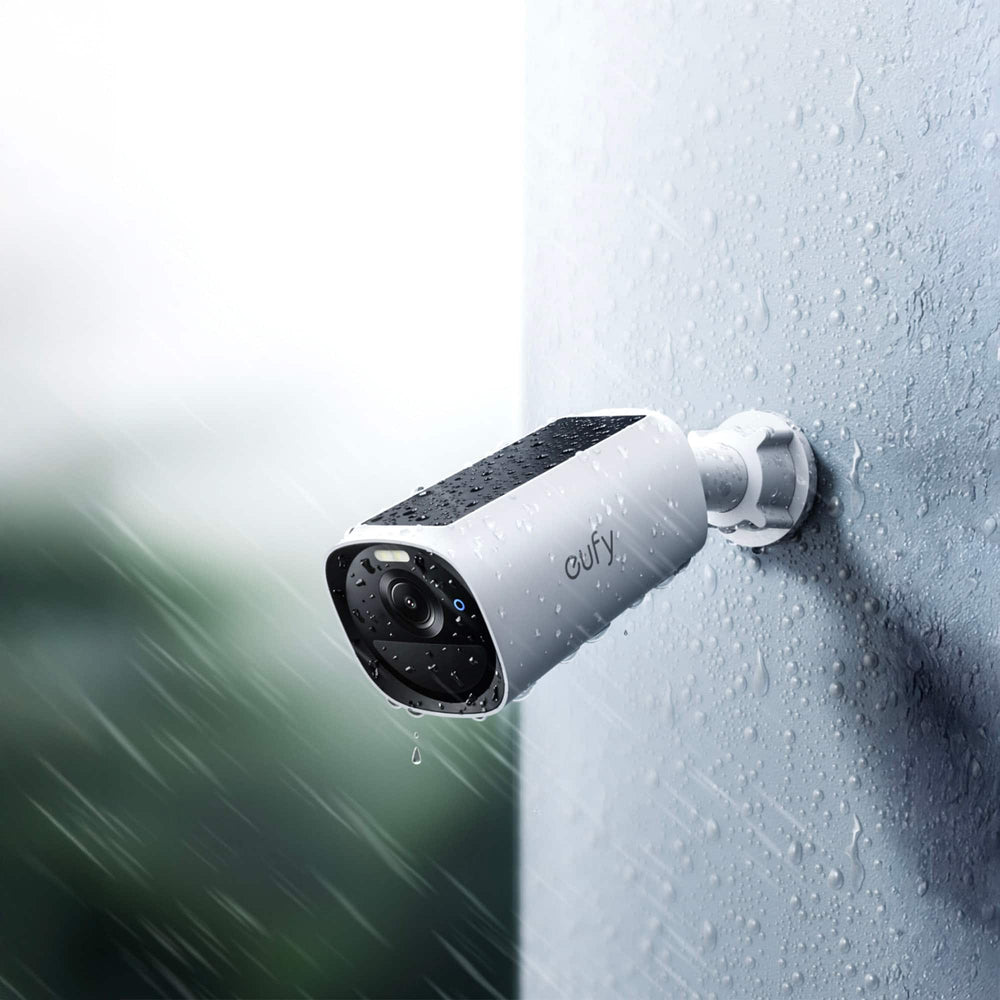 eufy - eufyCam E40 2-Cam Kit (HomeBase S380) Outdoor Wireless Solar Security Camera, Local Storage, No Monthly Fee - White