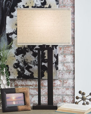Aniela - Metal Table Lamp Set #bronze