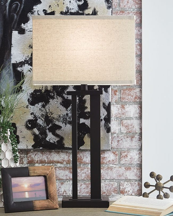 Aniela - Metal Table Lamp Set #bronze