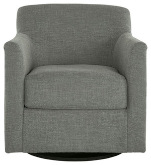 Bradney - Swivel Accent Chair #gray