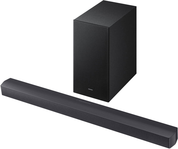 Samsung - B-Series HW-B550F 2.1Ch DTS Virtual:X Soundbar with Subwoofer - Titan Black