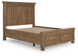 Feddinger - Panel Storage Bed #queen