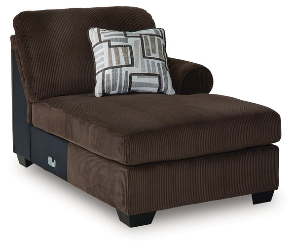 Kimlee - Sectional And Ottoman Set #2pc.-3-piecesectionalwithrafcornerchaise,ottoman