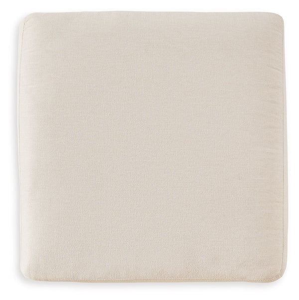Modmax - Oversized Accent Ottoman #white