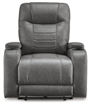 Schooner Rocks - Power Recliner / Adj Headrest #darkgray