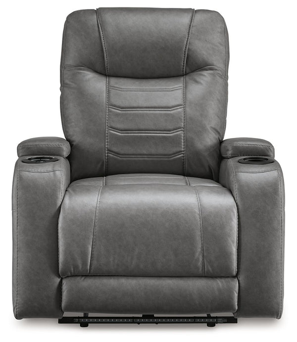 Schooner Rocks - Power Recliner / Adj Headrest #darkgray