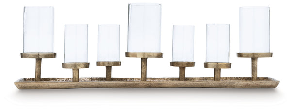 Wallmond - Candelabro - Acabado en latón antiguo