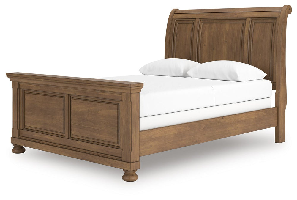 Feddinger - Sleigh Bed #queen